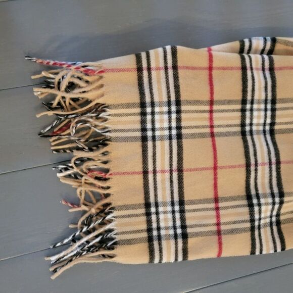 V.Fraas Cashmink Checker 100% Acrylic Soft and Warm Scarf For Women's - Picture 7 of 13